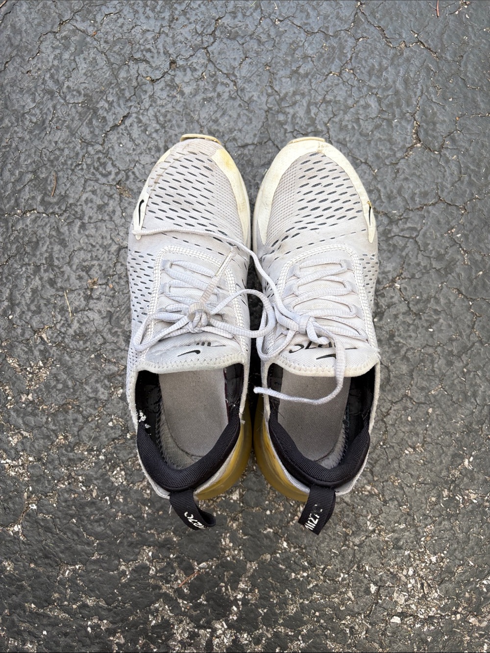Nike air max 270-Breathable Athletic Sneakers - Gray/Black